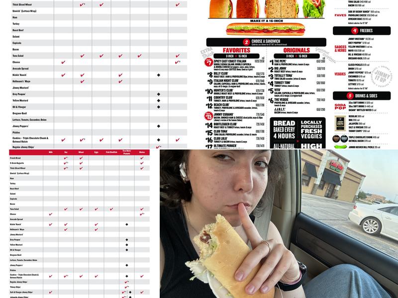 Jimmy John's Menu