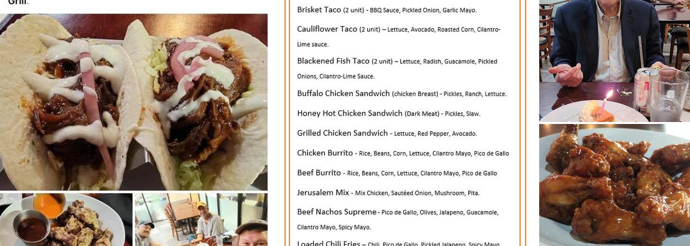 Century Grill Menu