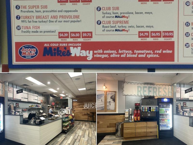Jersey Mike's Subs Menu