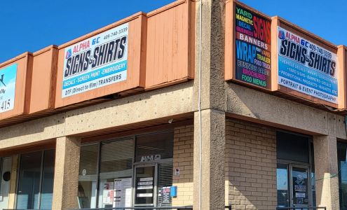 Alpha GC Signs & Shirts