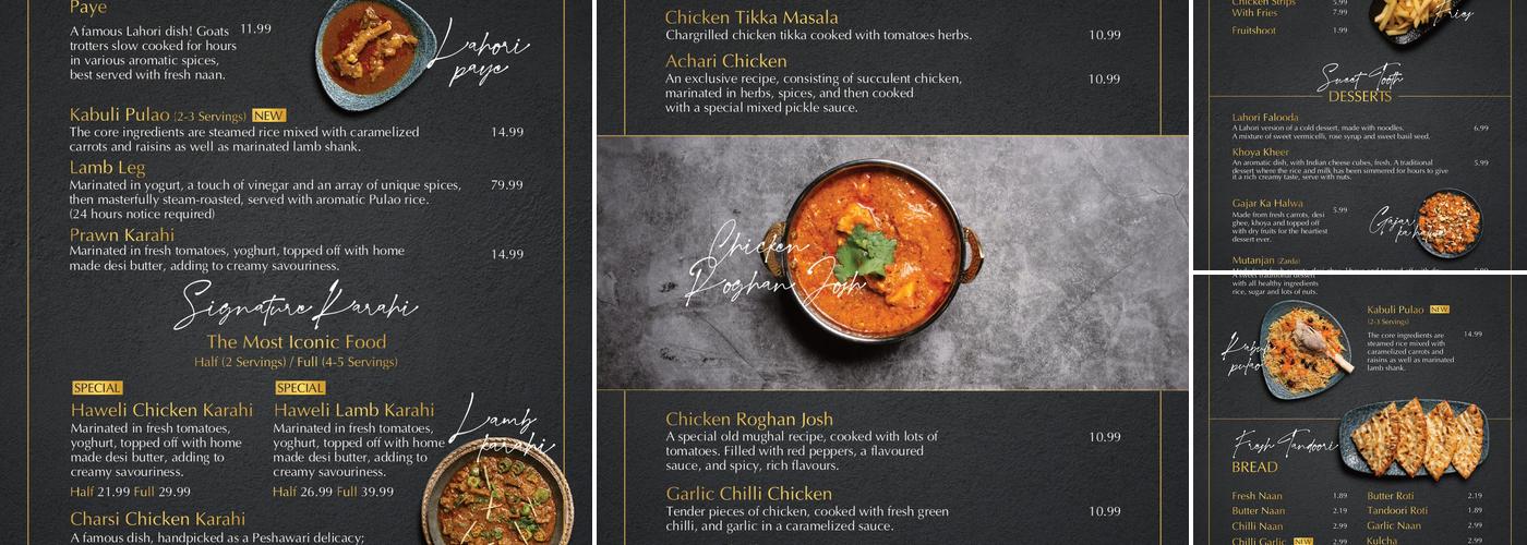 Haweli Restaurant ® Southall Menu