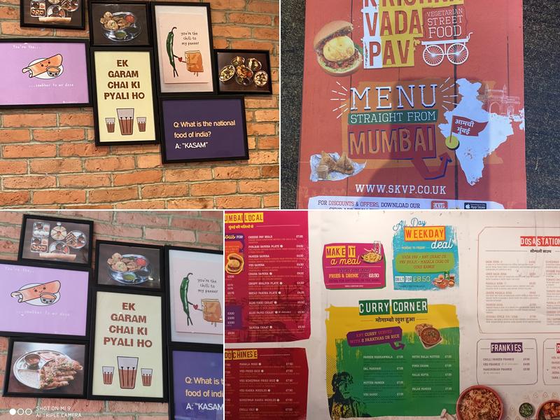 Shree Krishna Vada Pav (SKVP) - Pinner Menu