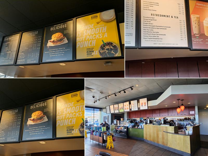 Starbucks Menu