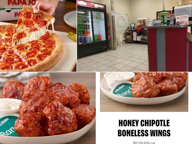 Papa Johns Pizza Menu