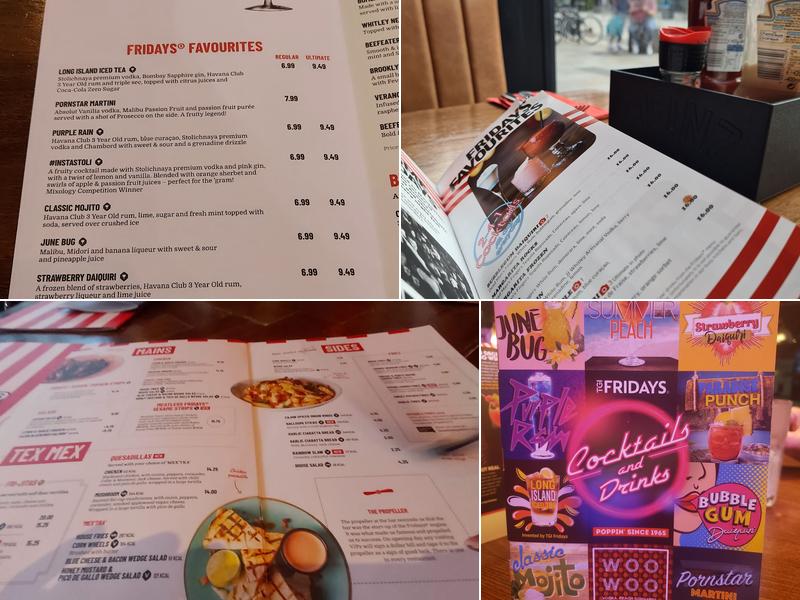 TGI Fridays - Watford Central Menu