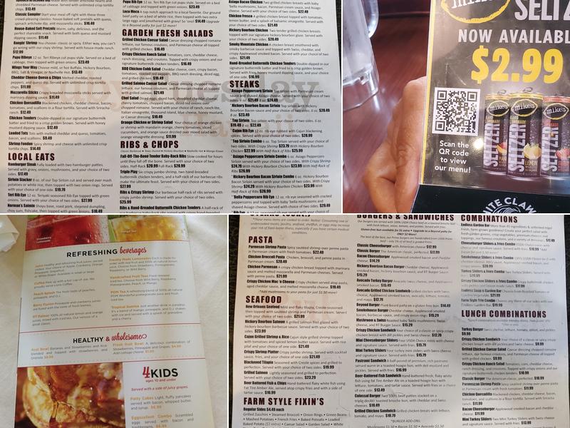 Ruby Tuesday Menu