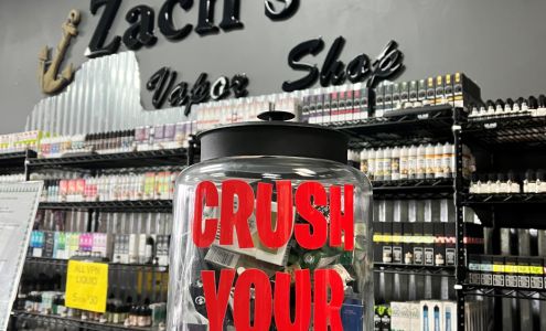 Max and Zach's Vapor Shop Crosby