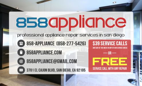 858 Appliance Repair