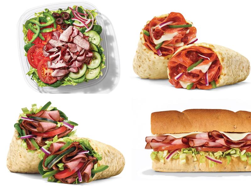Subway Menu