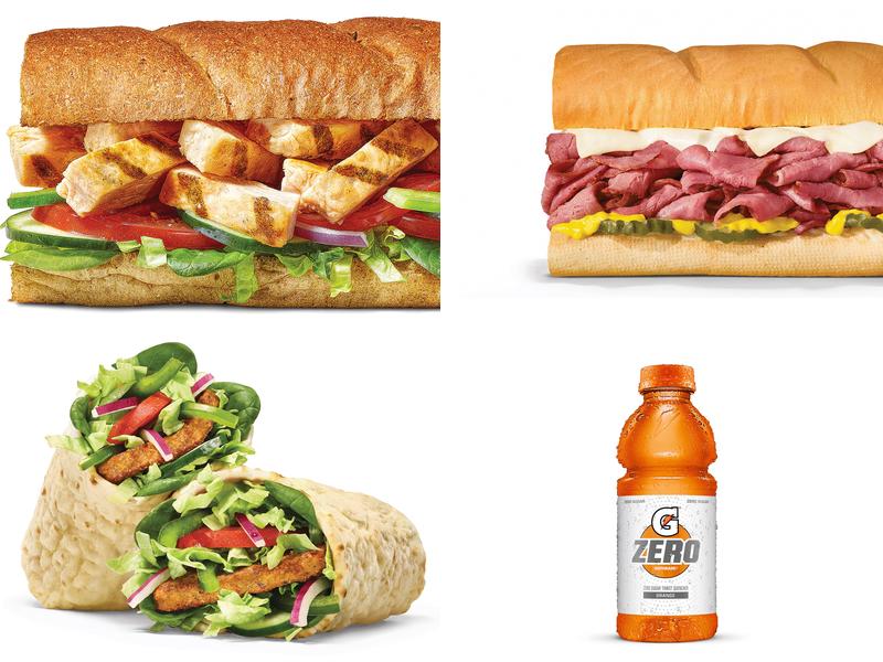 Subway Menu