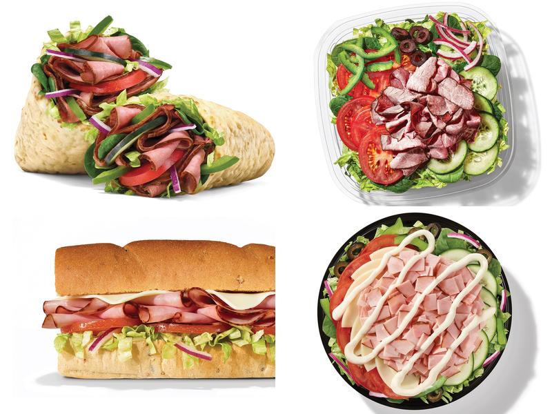 Subway Menu