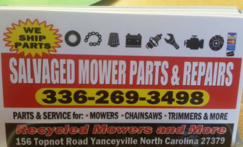 Recycled Mowers And More Yanceyville