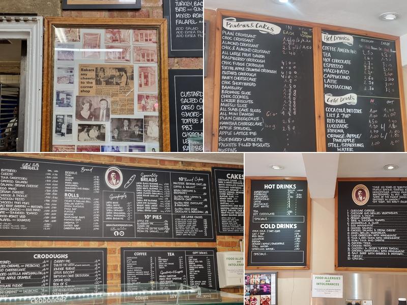 Rinkoff Bakery - Whitechapel Menu