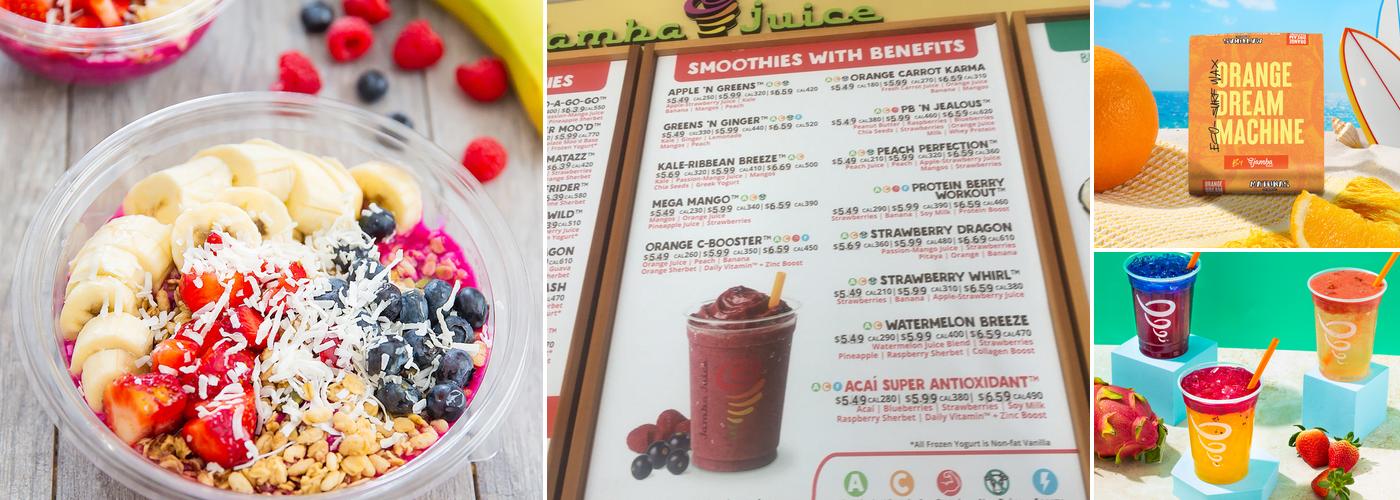 Jamba Menu