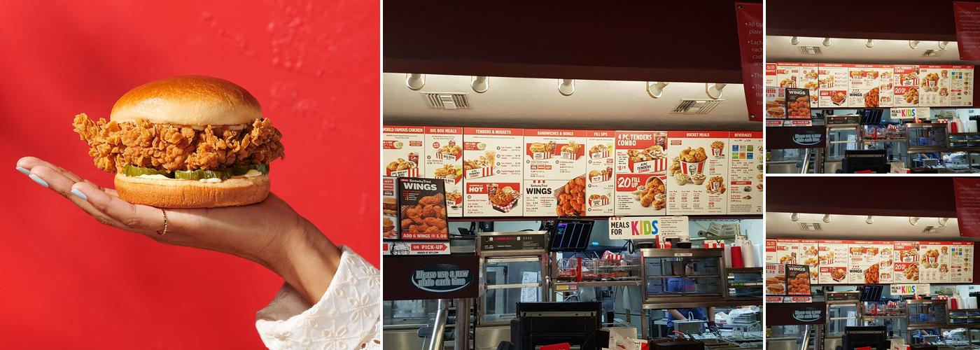 KFC Menu