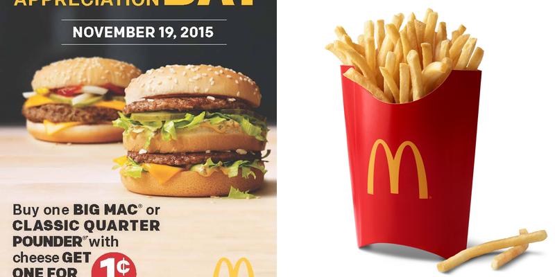 McDonald's Menu