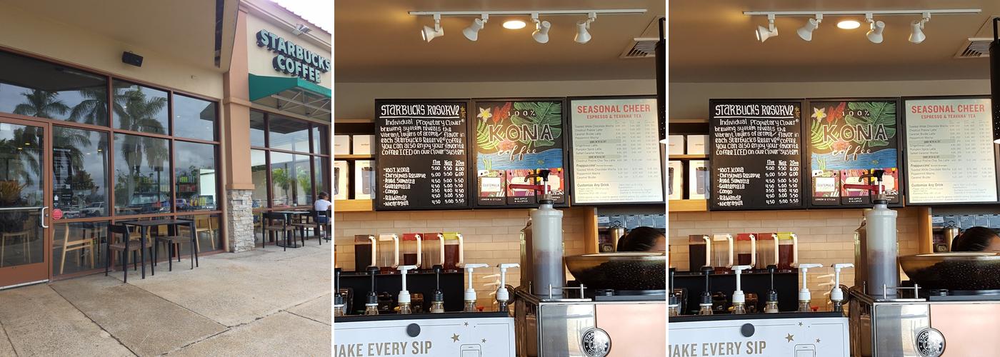 Starbucks Menu