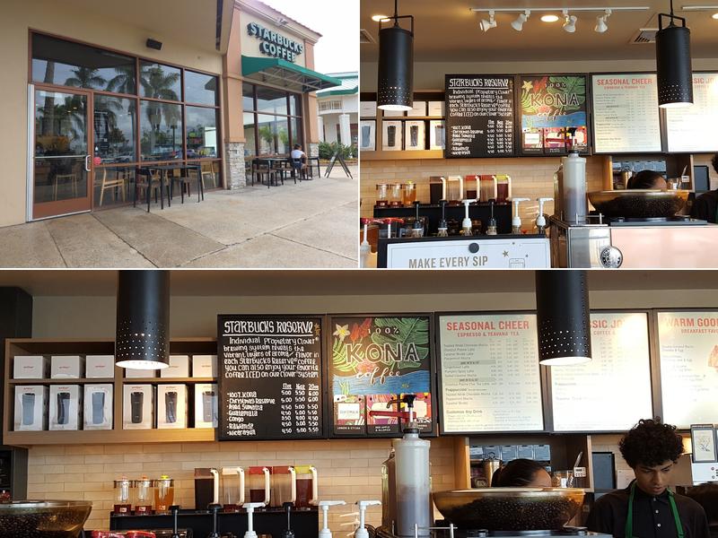 Starbucks Menu