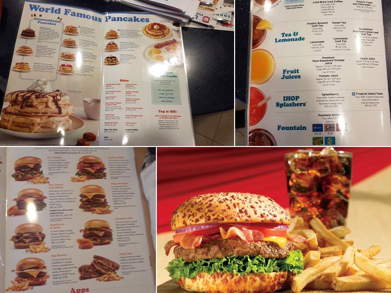 IHOP Menu