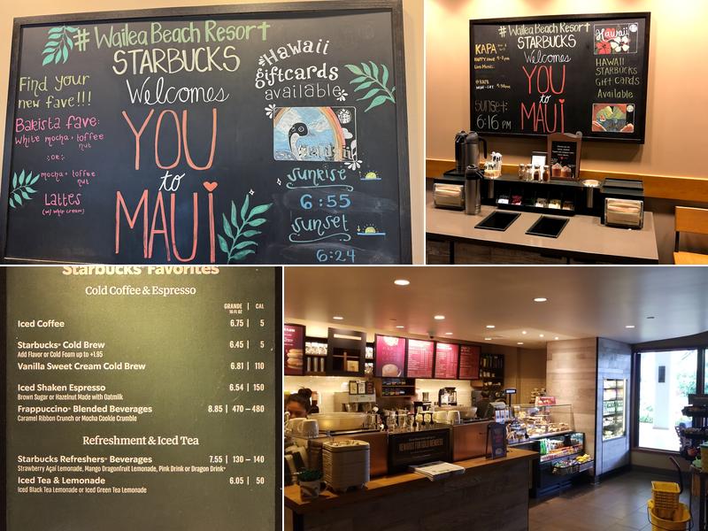 Starbucks Menu