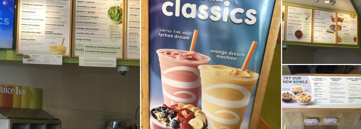 Jamba Menu