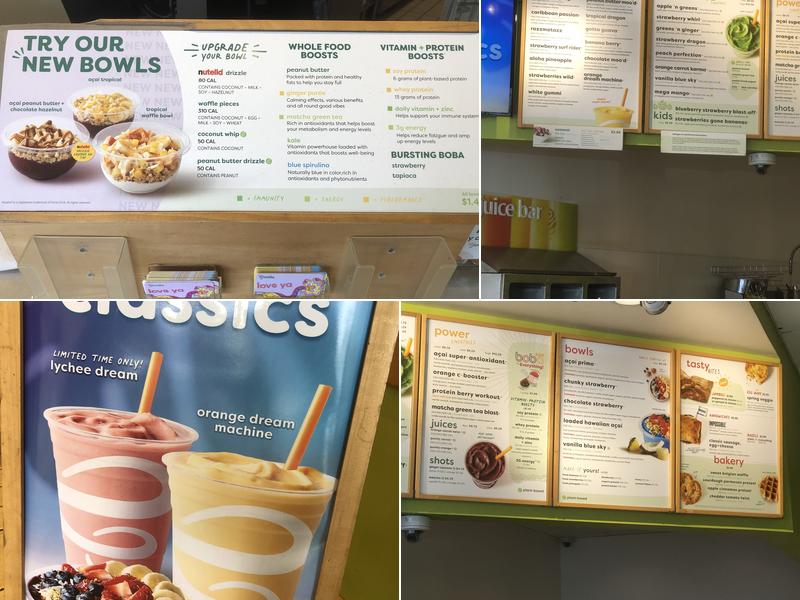 Jamba Menu