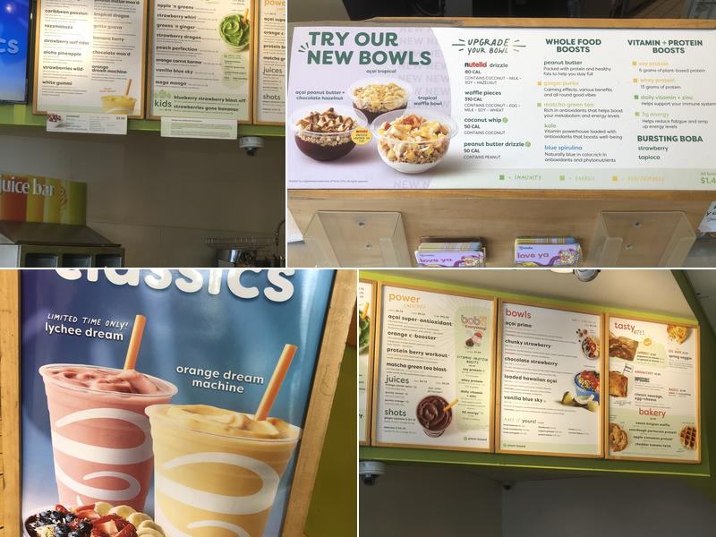 Jamba Menu