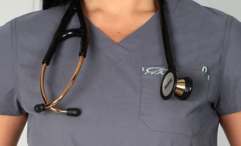 Scrubs, Nitrile Gloves, ASTM L3 Facemasks