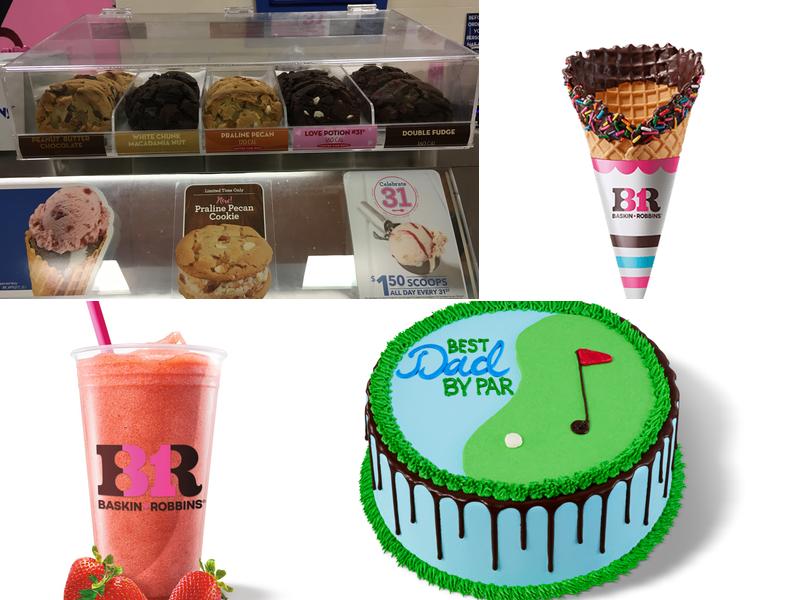 Baskin-Robbins Menu