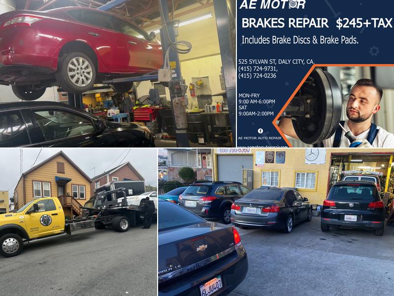 ae motor towing and auto repair inc