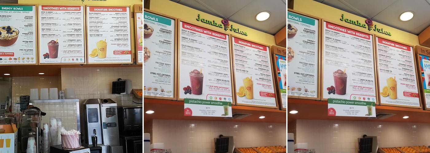 Jamba Menu
