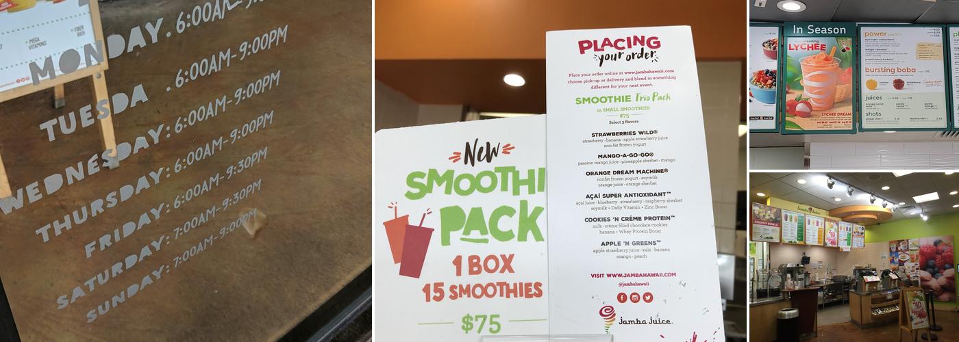 Jamba Menu