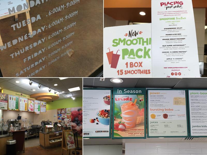 Jamba Menu