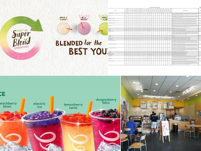 Jamba Menu