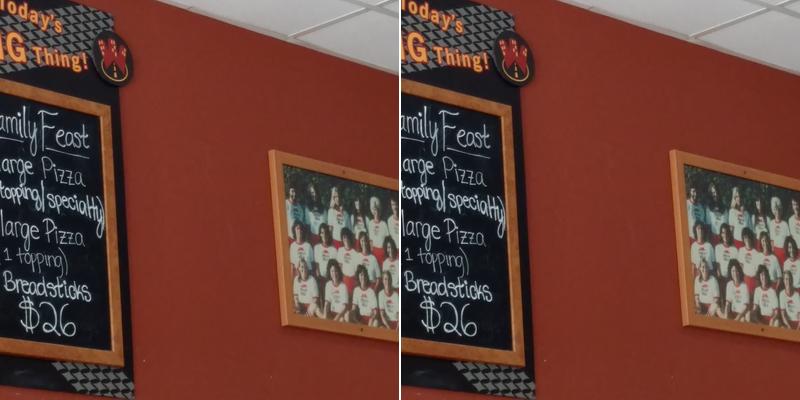 Pizza Hut Menu
