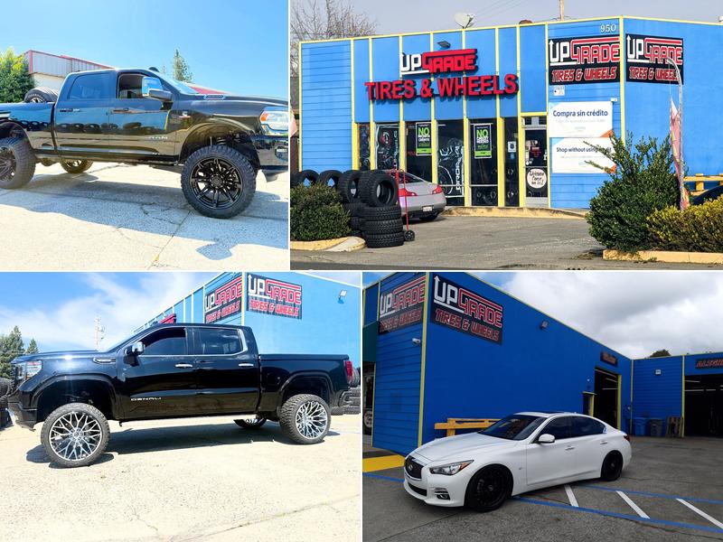 Upgrade tires and wheels