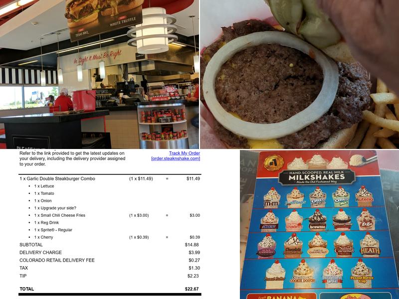 Steak 'n Shake Menu