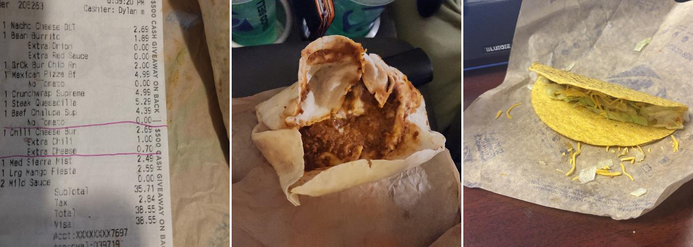 Taco Bell Menu