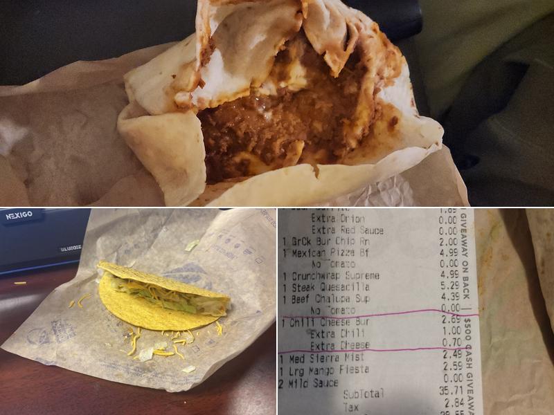 Taco Bell Menu