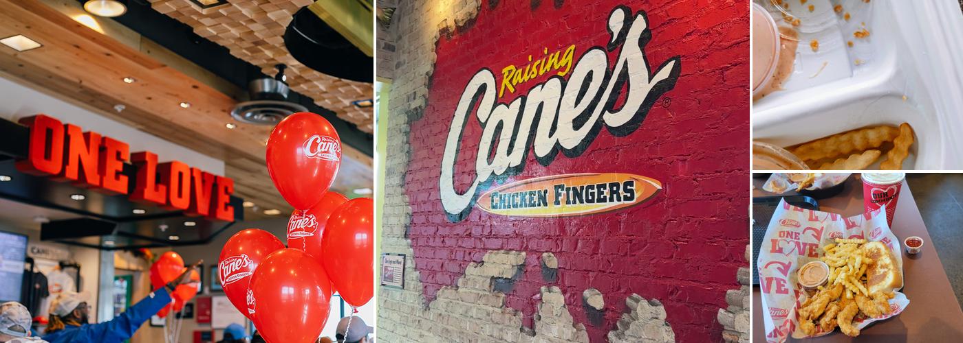 Raising Cane's Chicken Fingers Menu