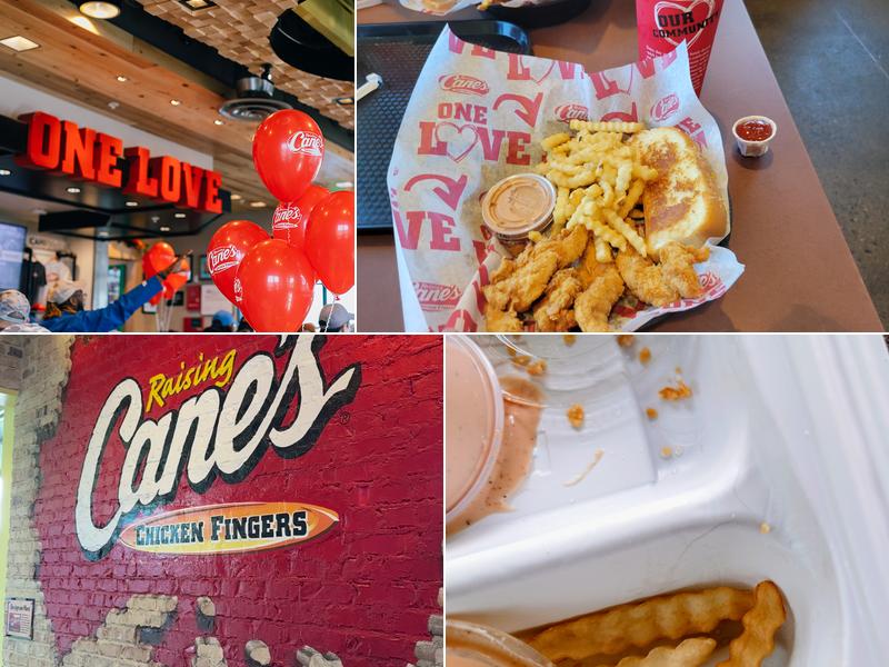 Raising Cane's Chicken Fingers Menu