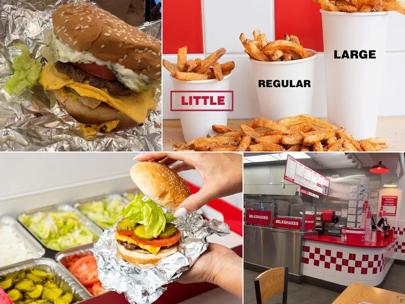 Five Guys Menu