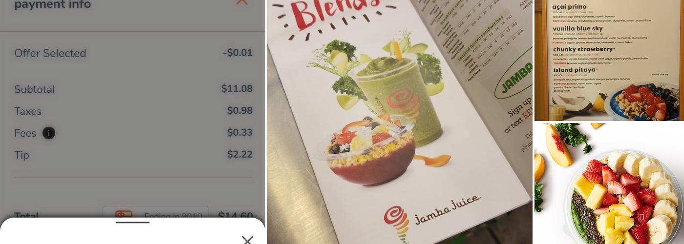 Jamba Menu