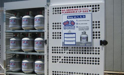 Pick Up Propane BBQ Tank Exchange