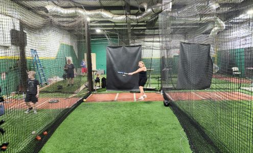 Line Drive Indoor Batting