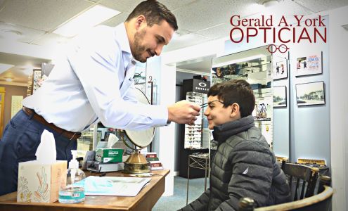 Gerald A York Optician 21 S Finley Ave, Basking Ridge New Jersey 07920