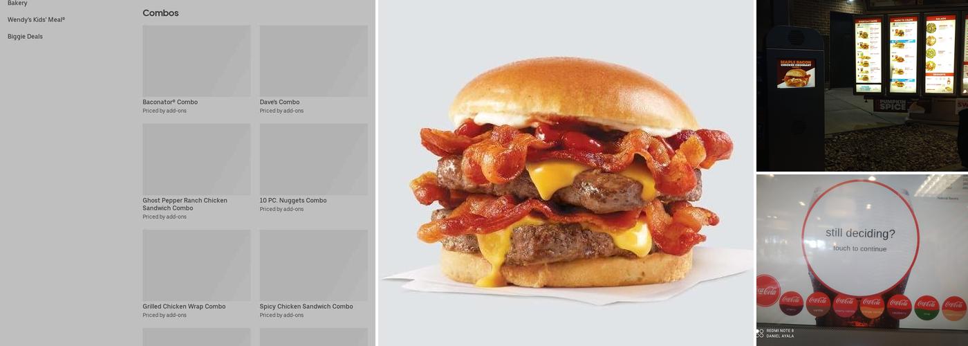 Wendy's Menu