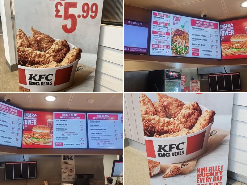 KFC Menu