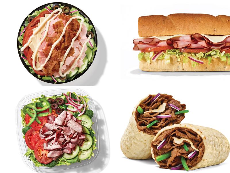 Subway Menu