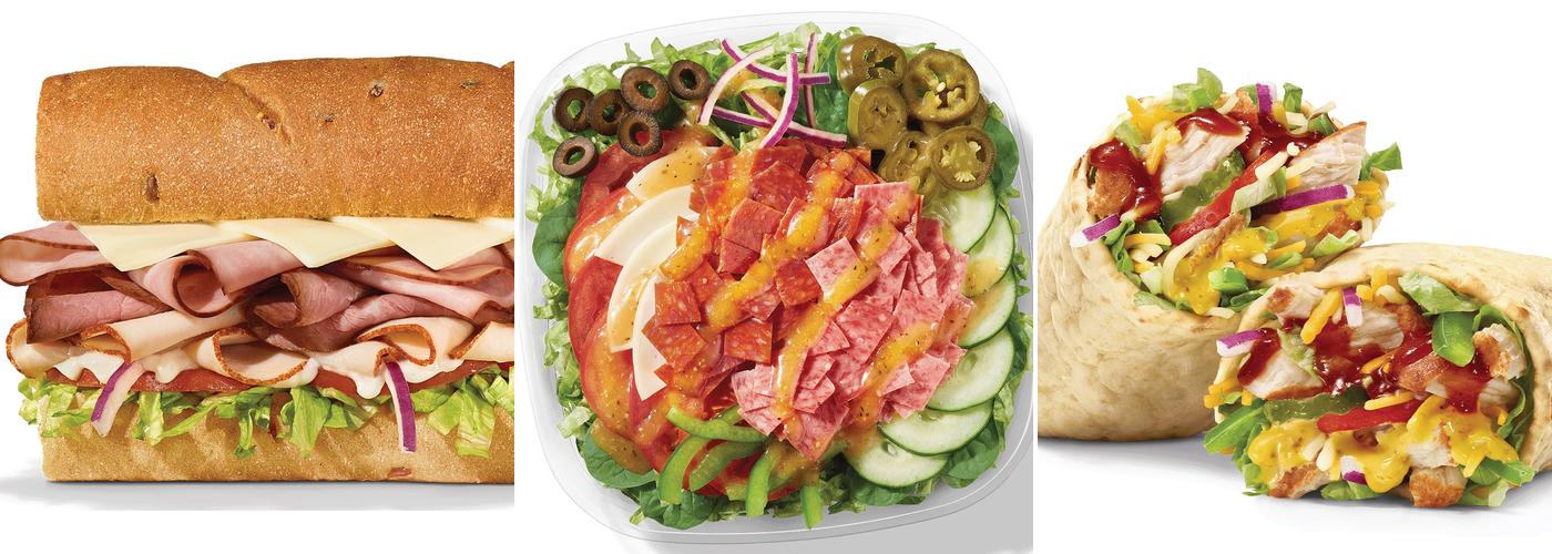 Subway Menu